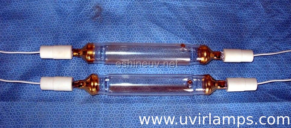 8kw IST T550-K2H  industrial uv rays lamps for curing system,overall 600mm,diameter 25mm